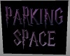 parking space sign
