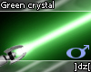 ]dz[ Green crystal