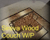 Sireva Wood Couch W/P