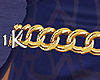 !1K Into You Chain Belt