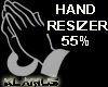 [|K|] Hand Resizer 55 %