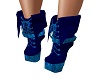 Blue Pirate Boots