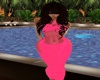 Pink  Silk Gown XXL