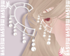 美 Pearl Cute Earrings