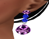 Purple and Blue Diamond