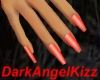 Long Nails ~ Poppy Red