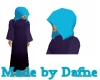 Abaya with scarf