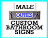 [bamz]Male bathroom sign