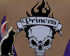Princess Skull tattoo