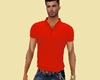 CK Polo Top Red