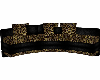 Black & Gold Couch