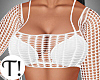 T! Mesh Top White
