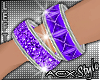 !ACX!Purple Bangles L