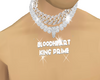 bloodheart king necklece