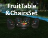 [BD]FruitTable&ChairsSet