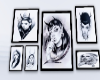 GOTHIC GIRL ART