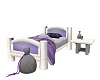 Single Purple Bed