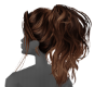 brown ponytail