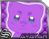 [S] Purple cat pet [P]