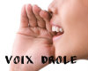 voix drole