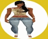 gold/ jeans ABS