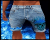 Blue Skull FireShorts