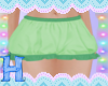 MEW green kid puff short