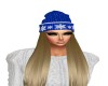 Hat Blue / Blonde Hair