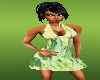 disco green dress