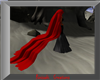 Crimson Silk Veil