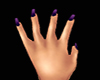 Dark Purple Nails (F)