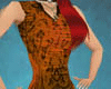 MR Harvest Gown Orange
