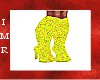 Yellow Sparkle Boots