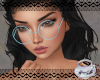 Round Glasses Blue