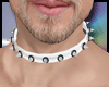 Spike Collar | White
