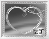 ~2T~Silver Heart Frame