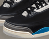 h) 3s Rare + Black Socks