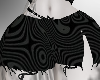 black mini skirt