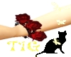 tig~red rose bracelet