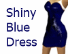 Shiny Blue Dress