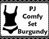 (IZ) PJ Comfy Burgundy