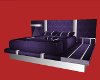 Purple&Chrome Bed