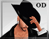 OD*Hat Black Cowboy 