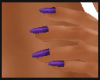 bright purple nails