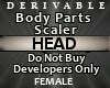 Derive Head Scale