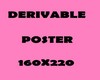 Derivable poster 160x220