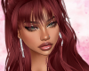 💘 Attwood Red + bangs
