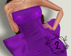 L. Purple party dress
