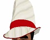 white and red hat(CQ210)