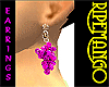 Sum2 grapeF earrings RM
